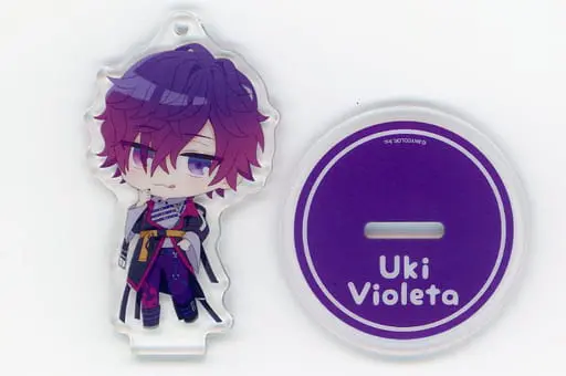 Uki Violeta - Acrylic stand - Key Chain - Nijisanji