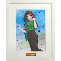 Shirayuki Tomoe - Original Drawing (Replica Illustration) - Nijisanji