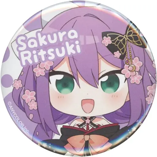 Sakura Ritsuki - Nijisanji Petit 2021 - Badge - Nijisanji