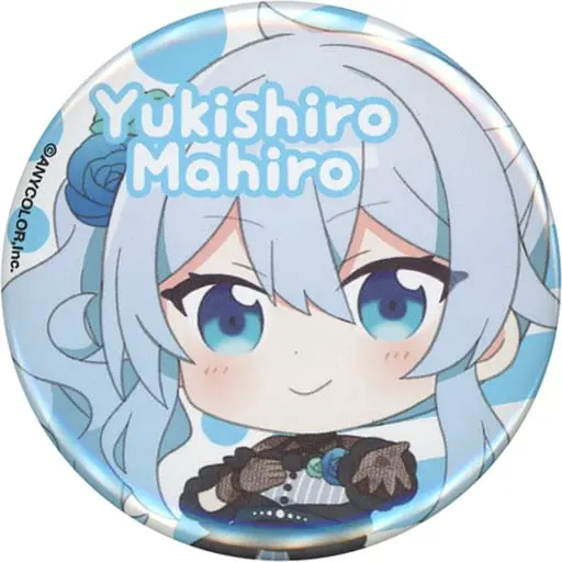 Yukishiro Mahiro - Nijisanji Petit 2021 - Badge - Nijisanji