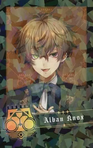 Alban Knox - Aristocrats and Servants - Character Card - Nijisanji