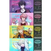 Nijisanji - Hologram Ticket - Character Card - Usami Rito & Akagi Wen & Hibachi Mana & Saiki Ittetsu