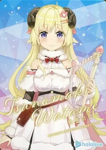 Tsunomaki Watame - Character Card - hololive