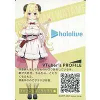 Tsunomaki Watame - Character Card - hololive