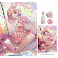 Suo Sango - Badge - Tapestry - Acrylic Art Plate - Birthday Merch Complete Set - Nijisanji