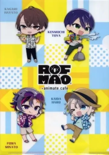 ROF-MAO - Plastic Folder - Stationery - Kenmochi Toya & Kagami Hayato & Fuwa Minato & Kaida Haru