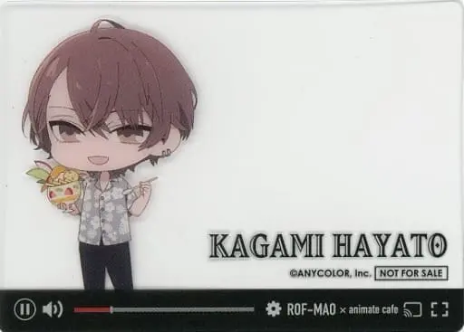 Kagami Hayato - Character Card - ROF-MAO