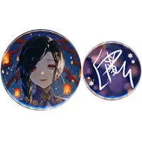 Shirayuki Tomoe - Badge - Tapestry - Acrylic Art Plate - Birthday Merch Complete Set - Nijisanji