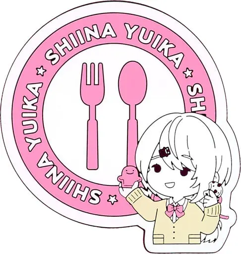 Shiina Yuika - Tableware - Coaster - Nijisanji