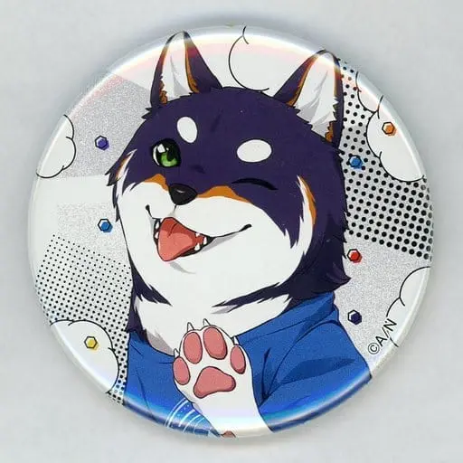 Kuroi Shiba - Badge - Nijisanji