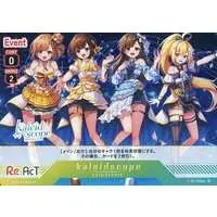 Re:AcT - Trading Card - Ayamo Nono & Usami Yuno & Kashiko Mari & Hanabasami Kyo