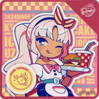 Todoroki Kyoko - Coaster - Tableware - Nijisanji