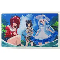 Sanbaka - Desk Mat - Trading Card Supplies - Inui Toko & Ange Katrina & Lize Helesta