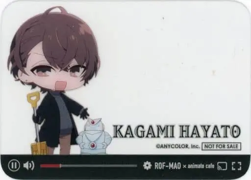 Kagami Hayato - Character Card - ROF-MAO