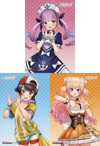 hololive - Character Card - Momosuzu Nene & Oozora Subaru & Minato Aqua