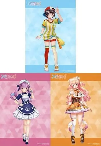 hololive - Character Card - Momosuzu Nene & Oozora Subaru & Minato Aqua