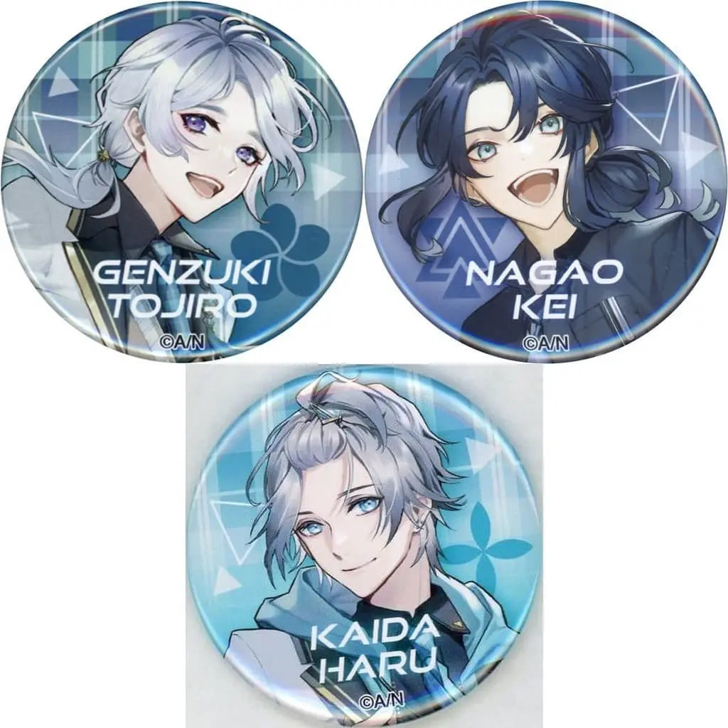 VΔLZ - Badge - Kaida Haru & Nagao Kei & Genzuki Tojiro