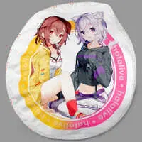 Nekomata Okayu & Inugami Korone - Cushion - hololive