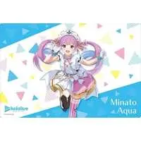 Minato Aqua - Desk Mat - Trading Card Supplies - hololive