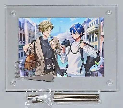 Leos Vincent & Oliver Evans - Acrylic Art Plate - Nijisanji