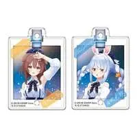 Usada Pekora & Inugami Korone - Key Chain - Blue Journey