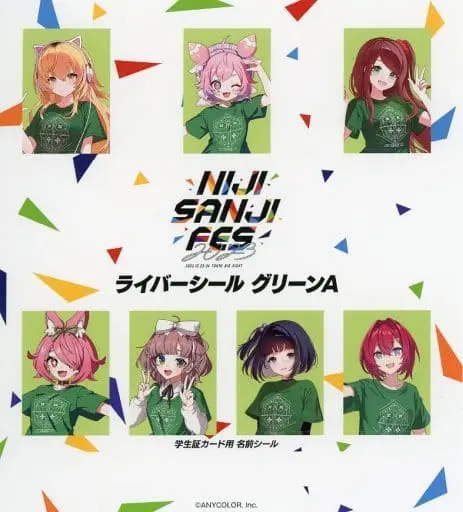 Nijisanji - Student ID Card - Stickers