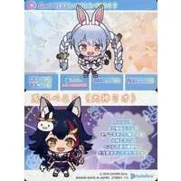 Usada Pekora & Ookami Mio - Character Card - hololive