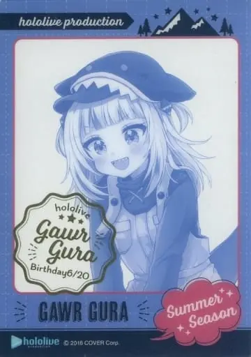 Gawr Gura - Character Card - hololive