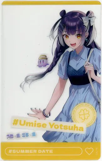 Umise Yotsuha - Nijisanji Summer Date - Character Card - Nijisanji