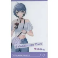 Koshimizu Toru - Character Card - Nijisanji