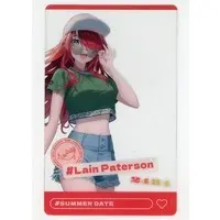 Lain Paterson - Nijisanji Summer Date - Character Card - Nijisanji