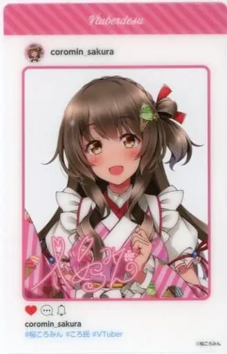 Sakura Coromin - Character Card - VTuber