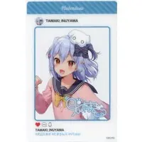 Inuyama Tamaki - Kuji Square - Character Card - VTuber