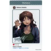 Imasaka Hakuno - Kuji Square - Character Card - VTuber