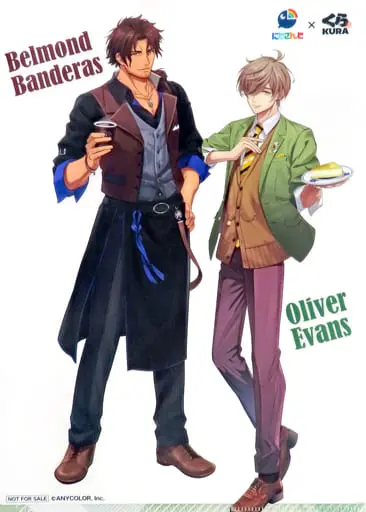 Oliver Evans & Belmond Banderas - Stationery - Plastic Folder - Nijisanji