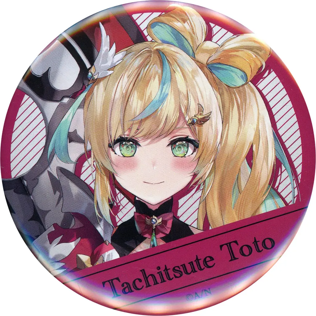 Tachitsute Toto - Nijisanji Welcome Goods - Badge - Nijisanji