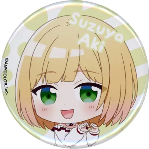 Suzuya Aki - NIJISANJI Petit - Badge - Nijisanji