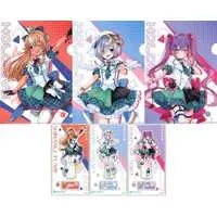 hololive - Plastic Folder - Acrylic stand - Shiranui Flare & Tokoyami Towa & Amane Kanata