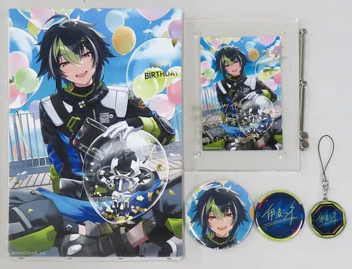 Inami Rai - Badge - Acrylic Art Plate - Canvas Board - Birthday Merch Complete Set - Nijisanji