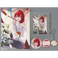 Ange Katrina - Badge - Acrylic Art Plate - Canvas Board - Birthday Merch Complete Set - Nijisanji