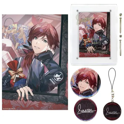 Lauren Iroas - Badge - Acrylic Art Plate - Canvas Board - Birthday Merch Complete Set - Nijisanji