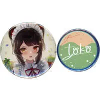 Inui Toko - Badge - Acrylic Art Plate - Canvas Board - Birthday Merch Complete Set - Nijisanji