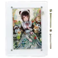 Inui Toko - Badge - Acrylic Art Plate - Canvas Board - Birthday Merch Complete Set - Nijisanji