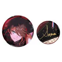 Saegusa Akina - Badge - Acrylic Art Plate - Canvas Board - Birthday Merch Complete Set - Nijisanji