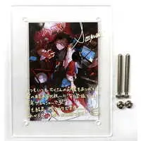 Saegusa Akina - Badge - Acrylic Art Plate - Canvas Board - Birthday Merch Complete Set - Nijisanji