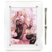 Hoshikawa Sara - Badge - Acrylic Art Plate - Canvas Board - Birthday Merch Complete Set - Nijisanji