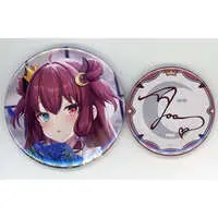 Yuzuki Roa - Badge - Acrylic Art Plate - Canvas Board - Birthday Merch Complete Set - Nijisanji