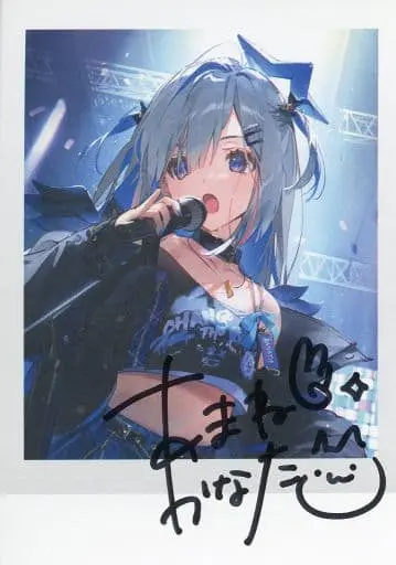 Amane Kanata - Hand-signed - Character Card - hololive