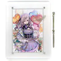 Sukoya Kana - Badge - Acrylic Art Plate - Canvas Board - Birthday Merch Complete Set - Nijisanji