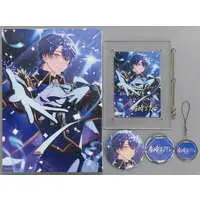 Harusaki Air - Badge - Acrylic Art Plate - Canvas Board - Birthday Merch Complete Set - Nijisanji